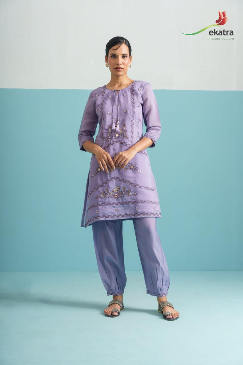 Lavender Floral Co-ord Set